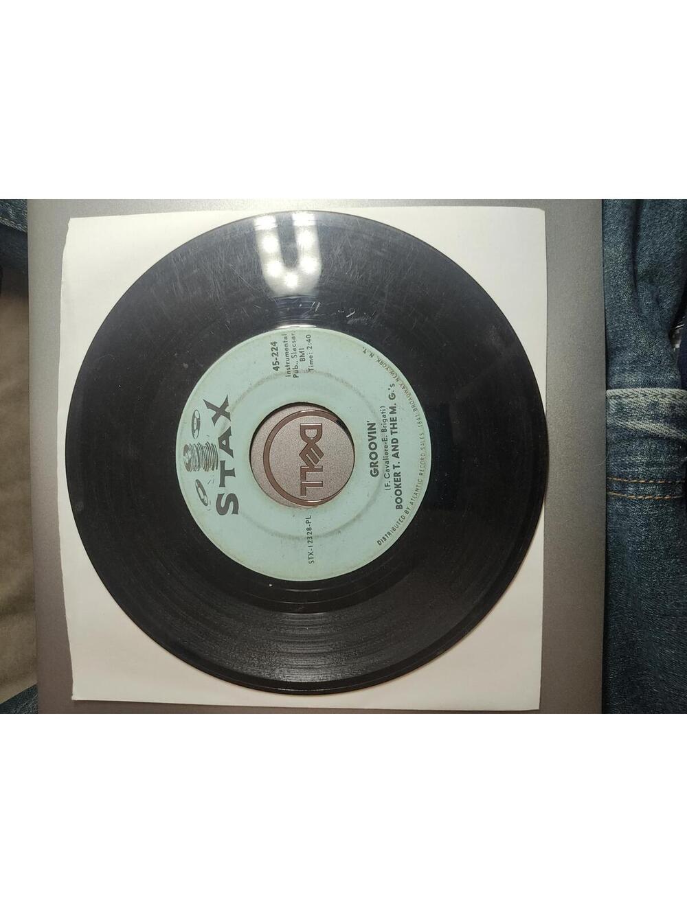 Booker T & MGs - groovin' /Slim Jenkins place vintage 45